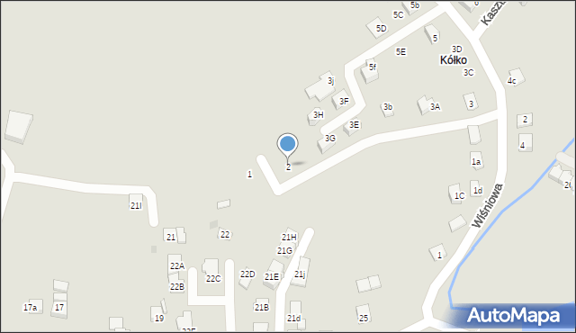 Niepołomice, Cyprysowa, 2, mapa Niepołomice