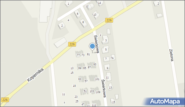 Rokitnica, Cyprysowa, 85, mapa Rokitnica