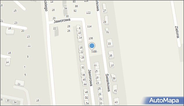 Rokitnica, Cyprysowa, 98, mapa Rokitnica