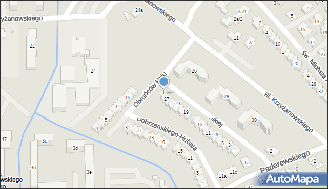 Rzeszów, Cytadeli Warszawskiej, 29, mapa Rzeszów