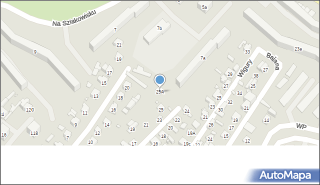 Starachowice, Cyrkowicza Włodzimierza, dr., 25A, mapa Starachowic