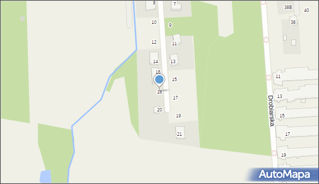 Żółwin, Cyraneczki, 18, mapa Żółwin