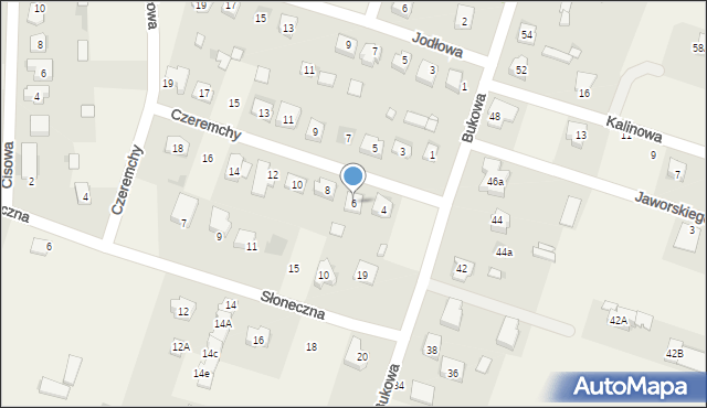 Bilcza, Czeremchy, 6, mapa Bilcza