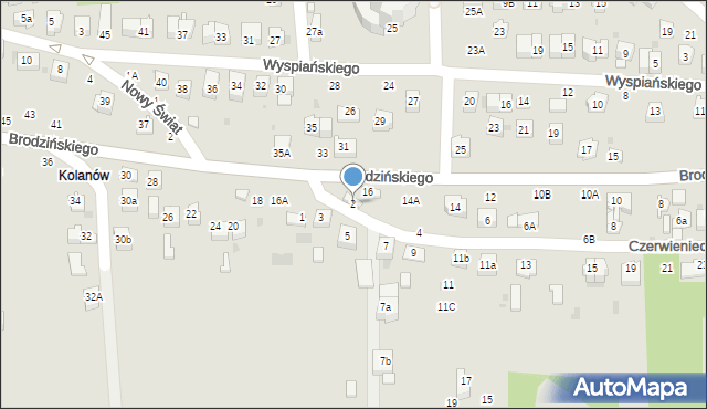 Bochnia, Czerwieniec, 2, mapa Bochni