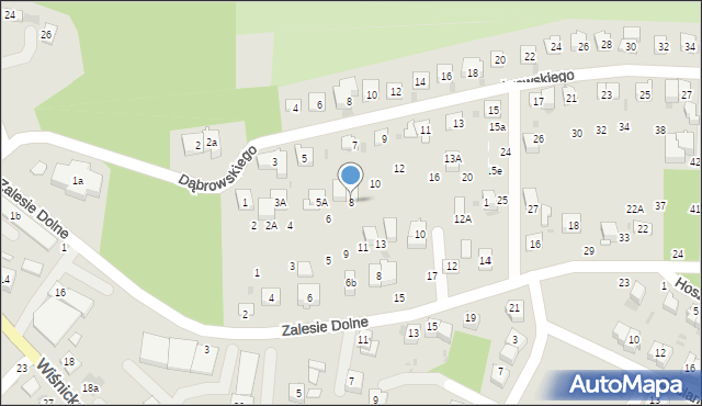 Bochnia, Czyżewicza Michała, 8, mapa Bochni