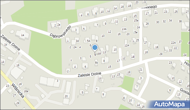 Bochnia, Czyżewicza Michała, 9, mapa Bochni