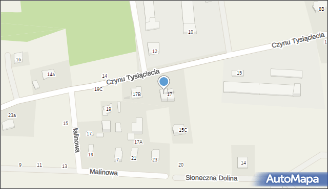 Bojano, Czynu Tysiąclecia, 17A, mapa Bojano