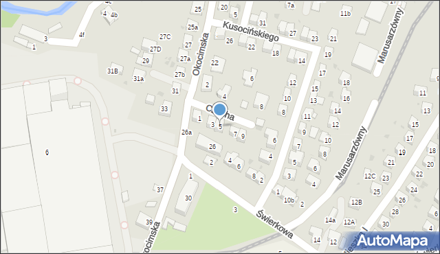 Brzesko, Czecha Bronisława, 5, mapa Brzesko