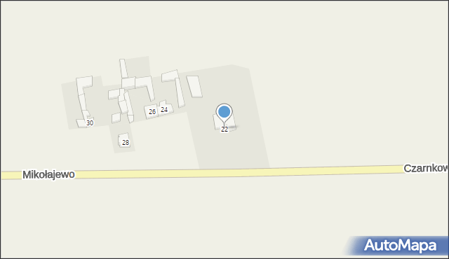 Ciszkowo, Czarnkowska, 22, mapa Ciszkowo