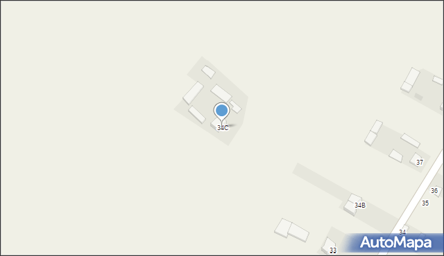 Czachów, Czachów, 34C, mapa Czachów