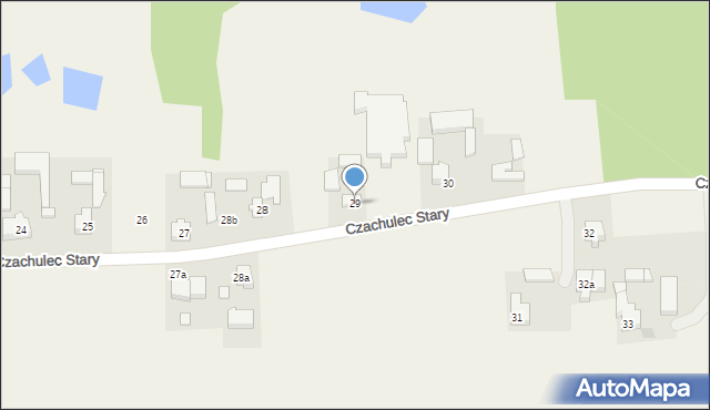 Czachulec Stary, Czachulec Stary, 29, mapa Czachulec Stary