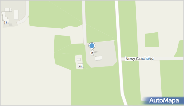 Czachulec Stary, Czachulec Stary, 35, mapa Czachulec Stary
