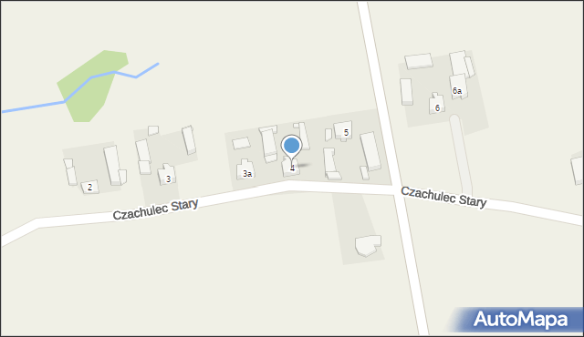 Czachulec Stary, Czachulec Stary, 4, mapa Czachulec Stary