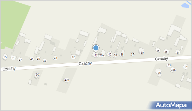 Czachy, Czachy, 41, mapa Czachy