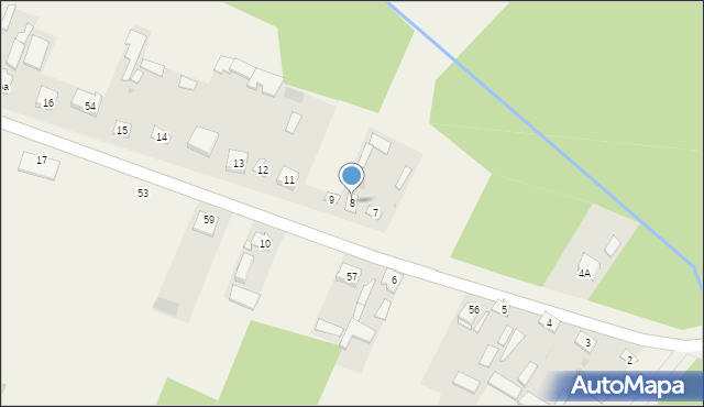 Czachy, Czachy, 8, mapa Czachy