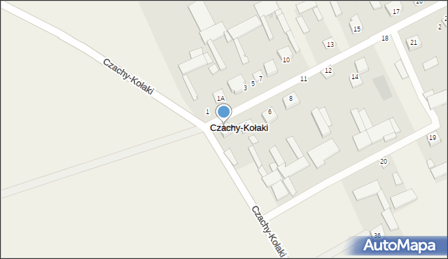 Czachy-Kołaki, Czachy-Kołaki, 2, mapa Czachy-Kołaki