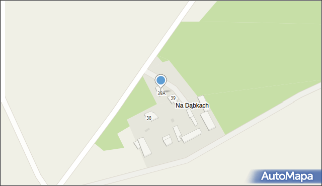 Czachy-Kołaki, Czachy-Kołaki, 39A, mapa Czachy-Kołaki