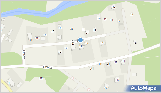 Czacz, Czacz, 18, mapa Czacz