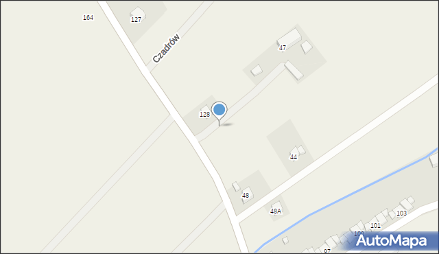 Czadrów, Czadrów, 128b, mapa Czadrów
