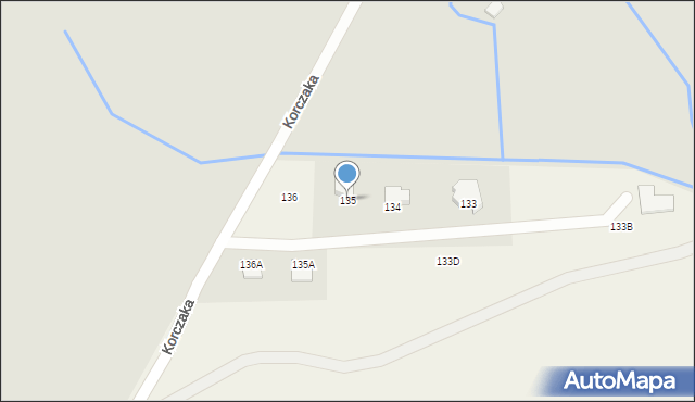 Czadrów, Czadrów, 135, mapa Czadrów