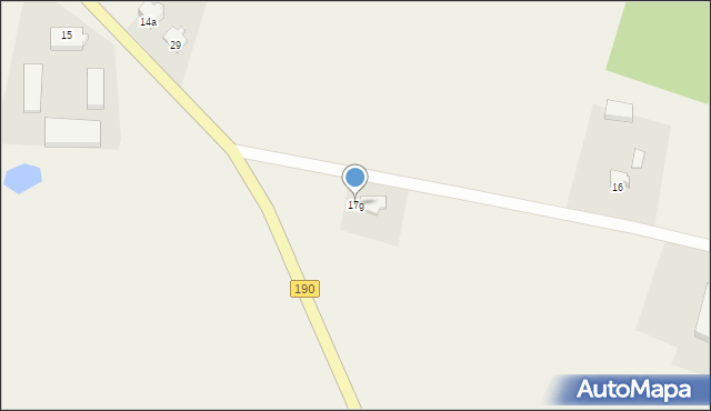 Czajcze, Czajcze, 17g, mapa Czajcze