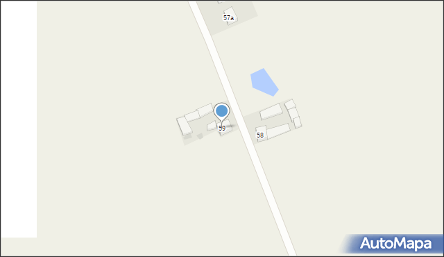 Czajcze, Czajcze, 59, mapa Czajcze
