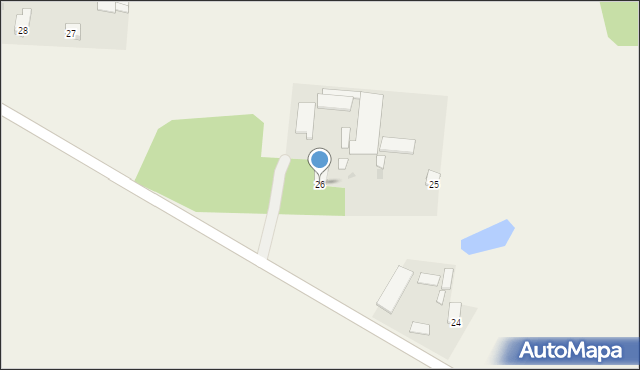 Czaje-Wólka, Czaje-Wólka, 26, mapa Czaje-Wólka