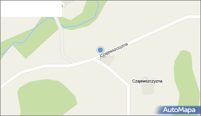 Czajewszczyzna, Czajewszczyzna, 10, mapa Czajewszczyzna