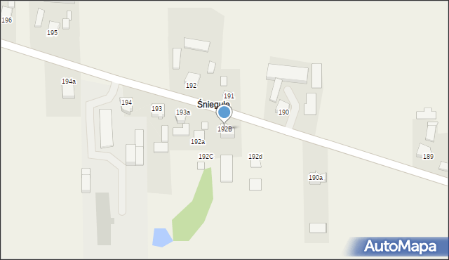 Czajków, Czajków, 192B, mapa Czajków