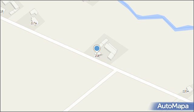 Czajków, Czajków, 218, mapa Czajków