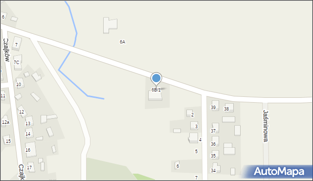 Czajków, Czajków, 6B/1, mapa Czajków