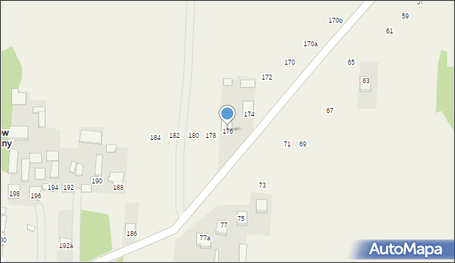 Czajków Północny, Czajków Północny, 176, mapa Czajków Północny