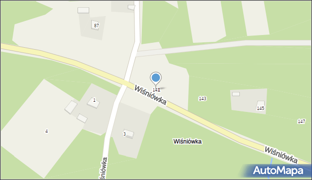 Czajków Południowy, Czajków Południowy, 141, mapa Czajków Południowy