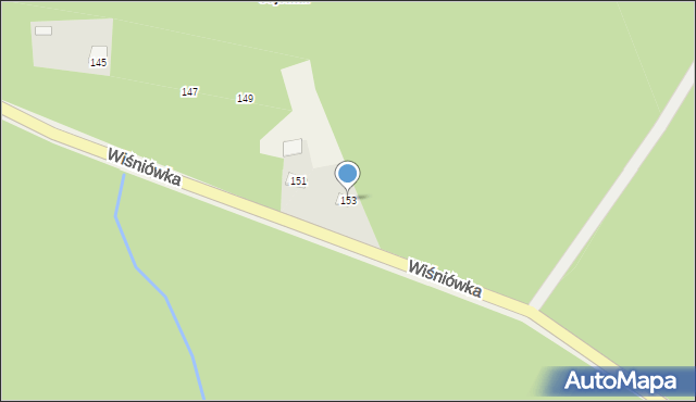 Czajków Południowy, Czajków Południowy, 153, mapa Czajków Południowy