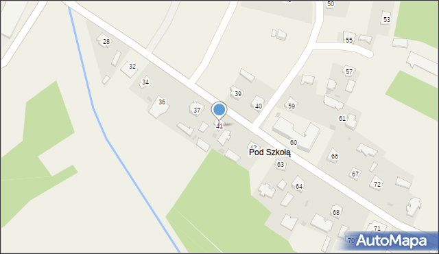 Czajkowa, Czajkowa, 41, mapa Czajkowa