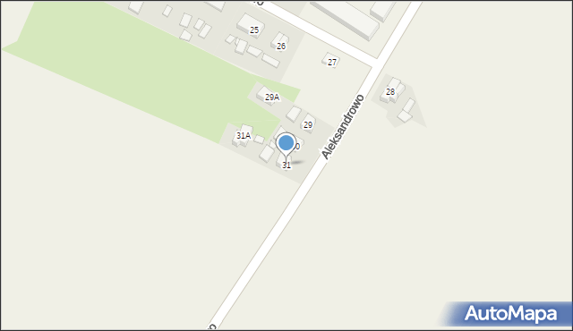 Czajkowo, Czajkowo, 31, mapa Czajkowo