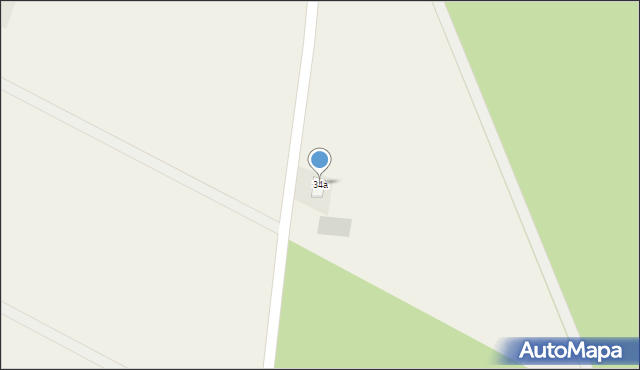 Czajno, Czajno, 34a, mapa Czajno