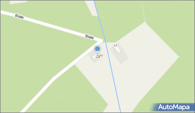 Czapelki, Czapelki, 12a, mapa Czapelki