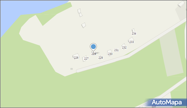 Czapielski Młyn, Czapielski Młyn, 228, mapa Czapielski Młyn
