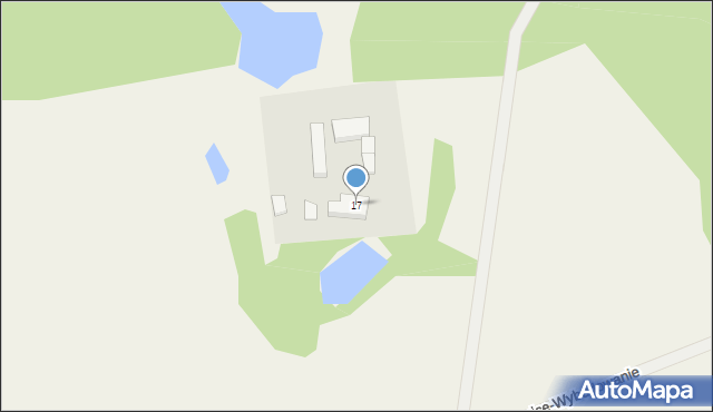 Czapiewice-Wybudowanie, Czapiewice-Wybudowanie, 17, mapa Czapiewice-Wybudowanie