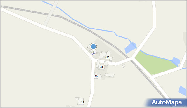 Czaple, Czaple, 27, mapa Czaple