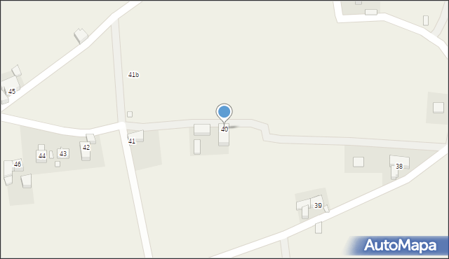Czaple, Czaple, 40, mapa Czaple