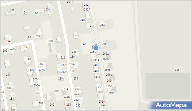 Czaple, Czaple, 247, mapa Czaple