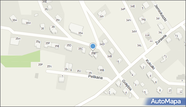 Czaple, Czaple, 35B, mapa Czaple