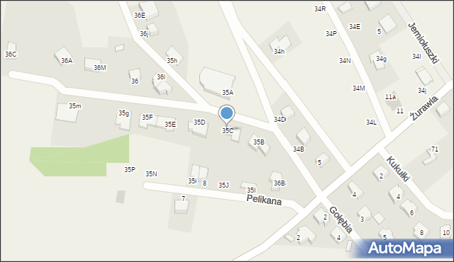 Czaple, Czaple, 35C, mapa Czaple