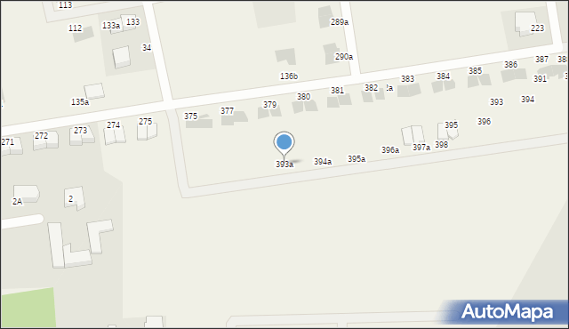 Czaple, Czaple, 393a, mapa Czaple