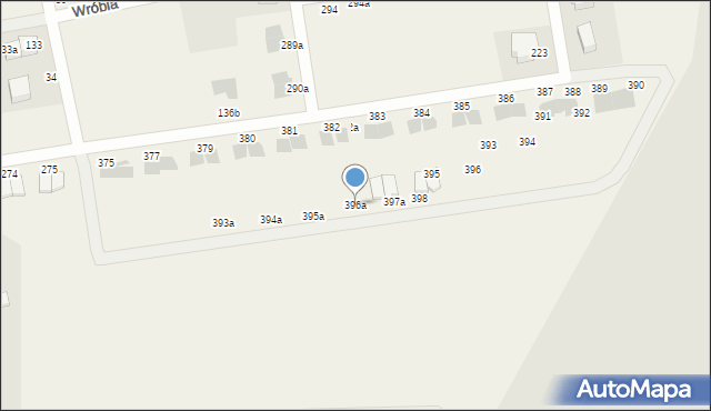 Czaple, Czaple, 396a, mapa Czaple