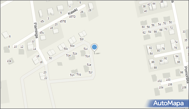 Czaple, Czaple, 52b, mapa Czaple