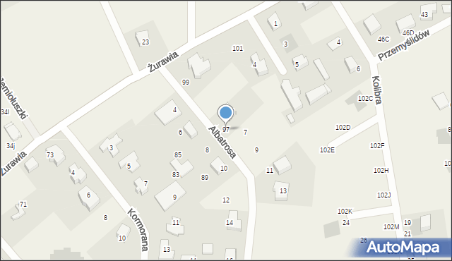 Czaple, Czaple, 97, mapa Czaple