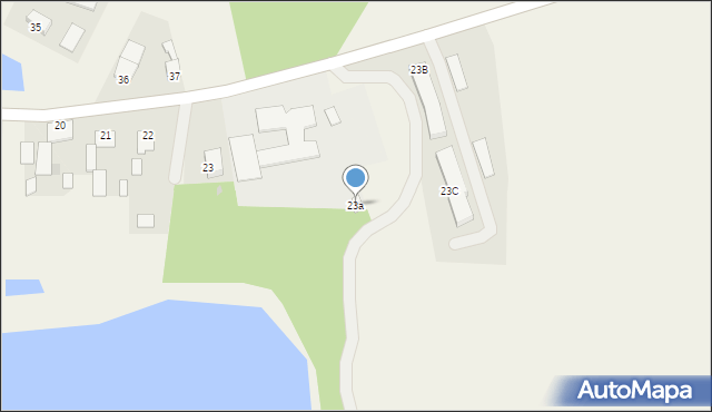 Czaple, Czaple, 23a, mapa Czaple